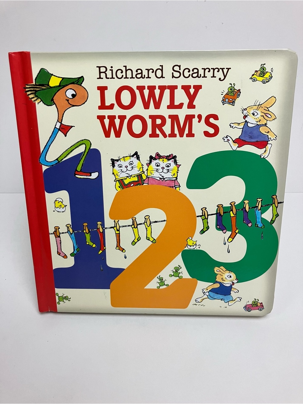 Richard Scarry Board Book Lowly Worm's 123 Baby Counting 2018